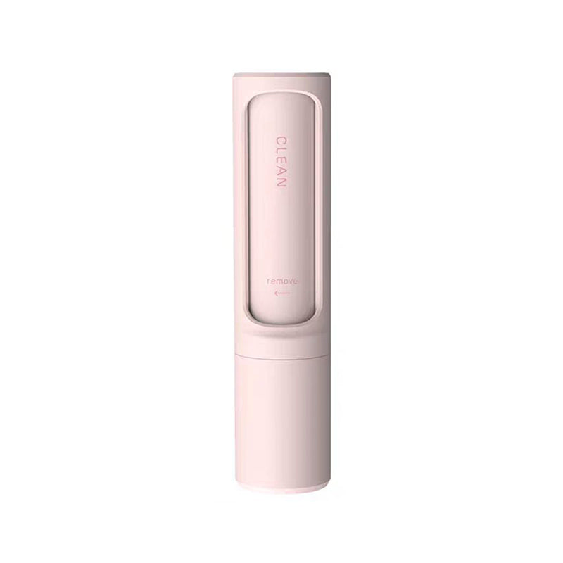 Pink reusable pet hair remover roller